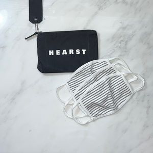 Hearst Gemline Makeup/Travel Bag with 3 New Masks